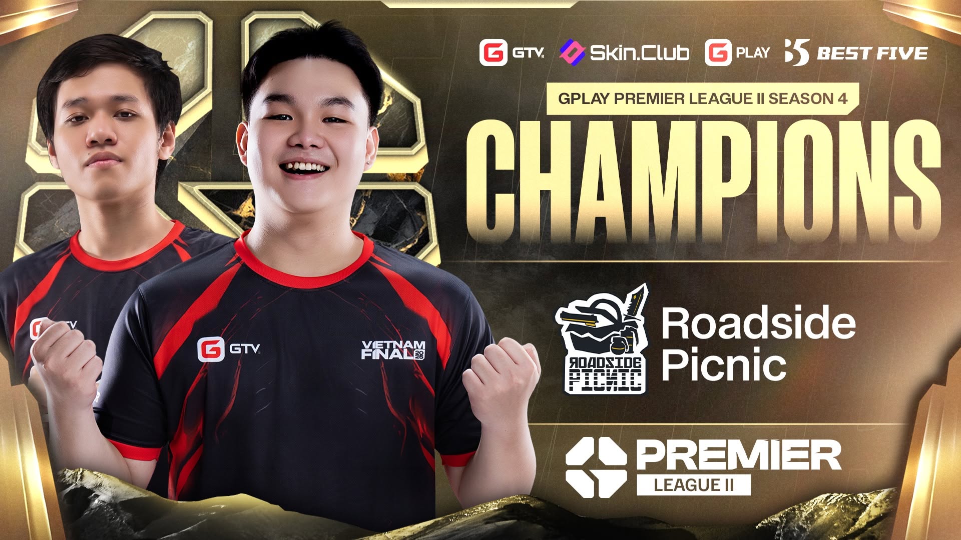 Roadside Picnic lên ngôi vô địch GPlay Premier League II S4, cùng God Speed giành vé đến Hanoi Final 2026