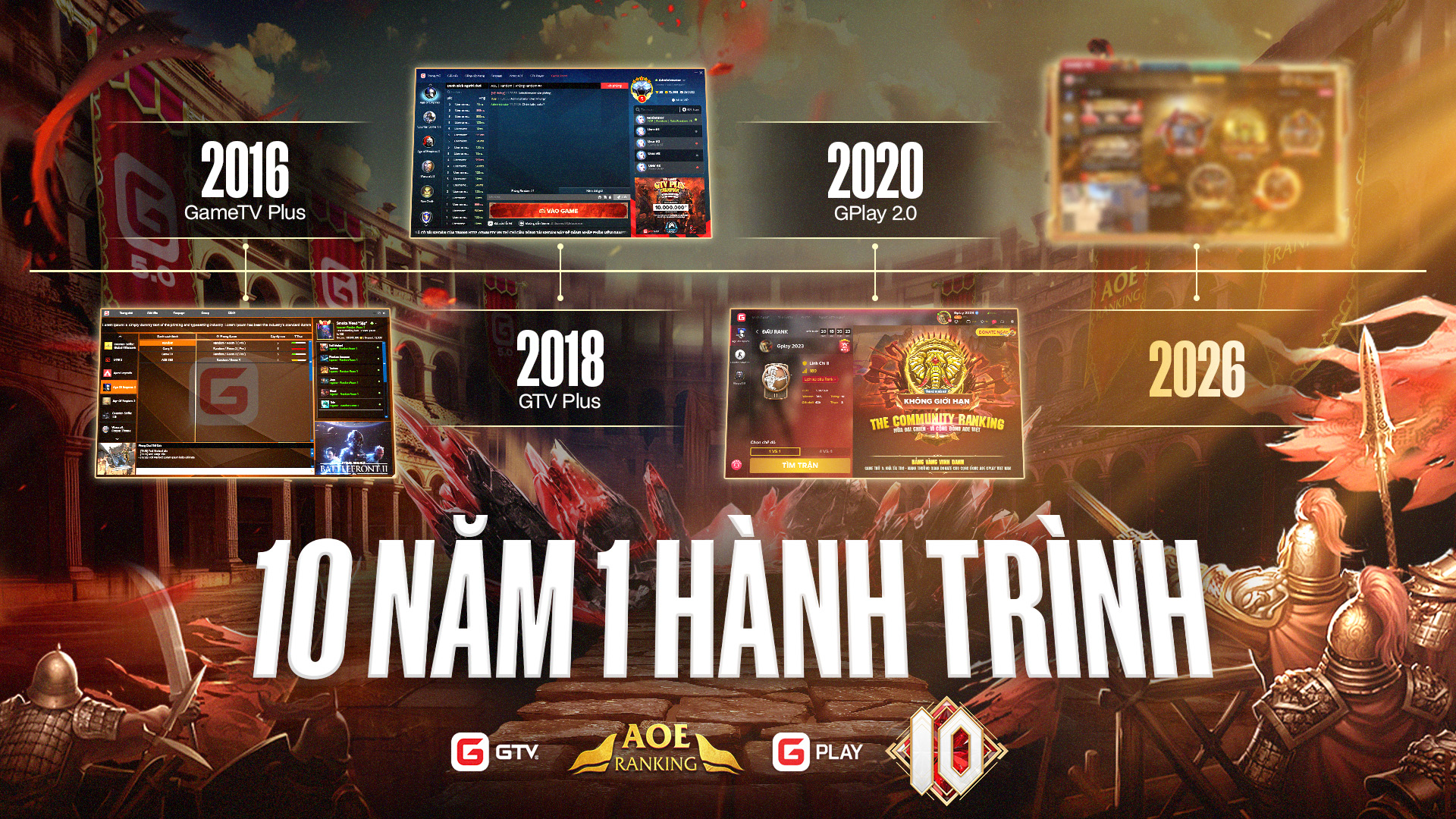 GTV hé lộ giải đấu kỷ niệm 10 năm phát triển nền tảng GPlay