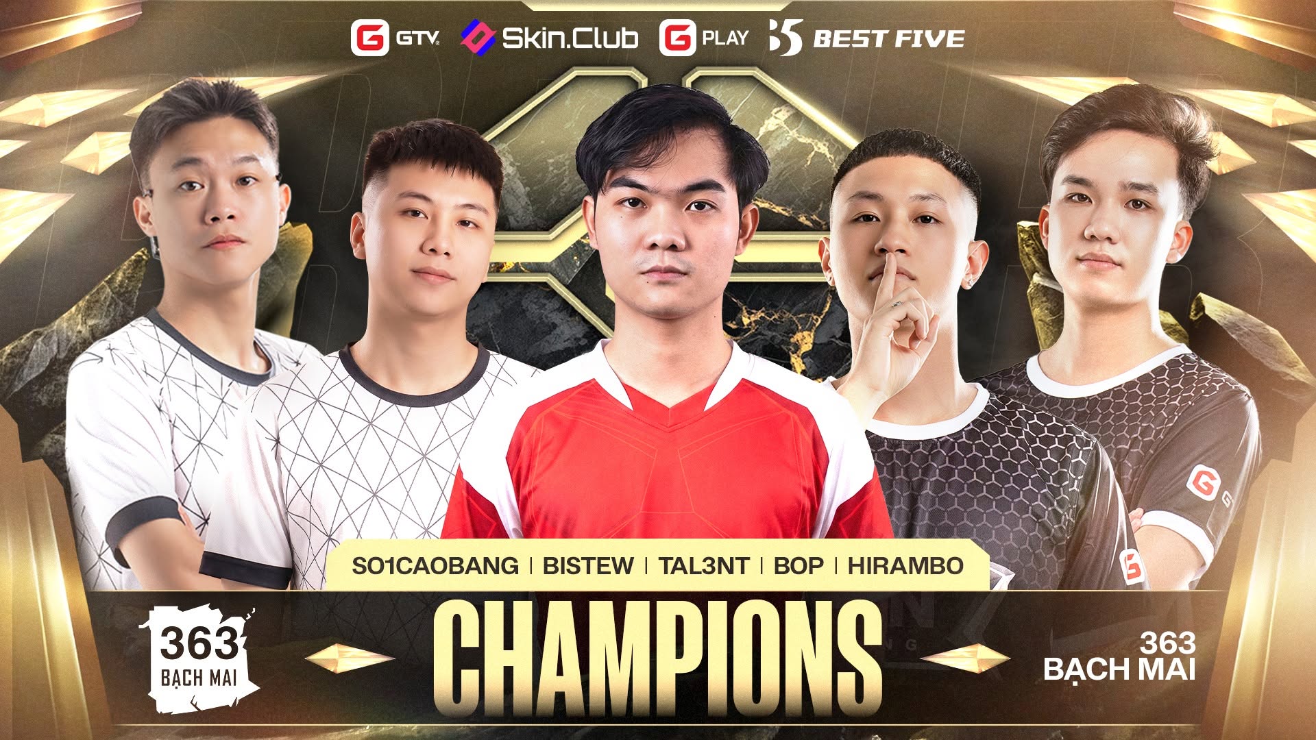 363 Bạch Mai tái xuất khẳng định vị thế và lên ngôi GPlay Premier League I Mùa 4