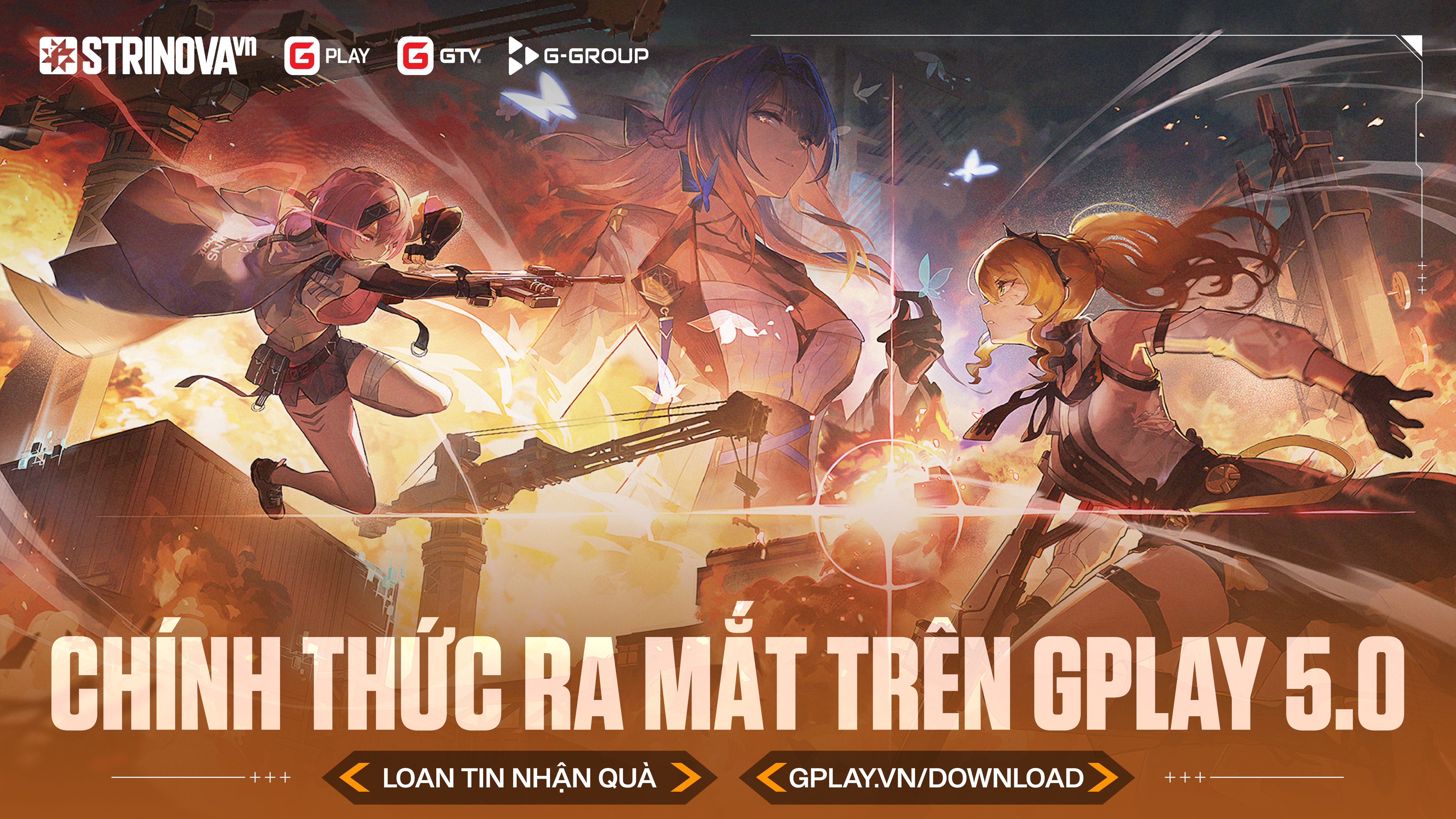 GTV hợp tác cùng Gzone ra mắt game bắn súng chiến thuật Strinova trên GPlay 5.0
