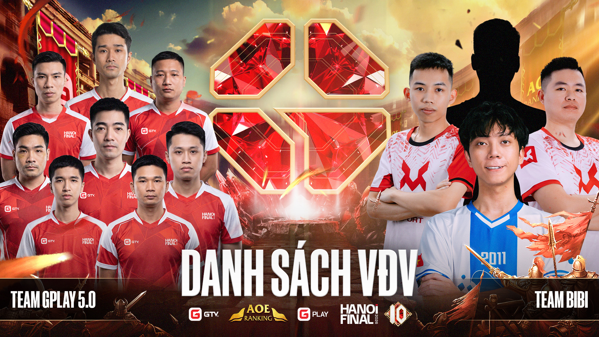 GTV hé lộ Hanoi Final 2026: Giải đấu AoE kỷ niệm 10 năm phát triển nền tảng GPlay