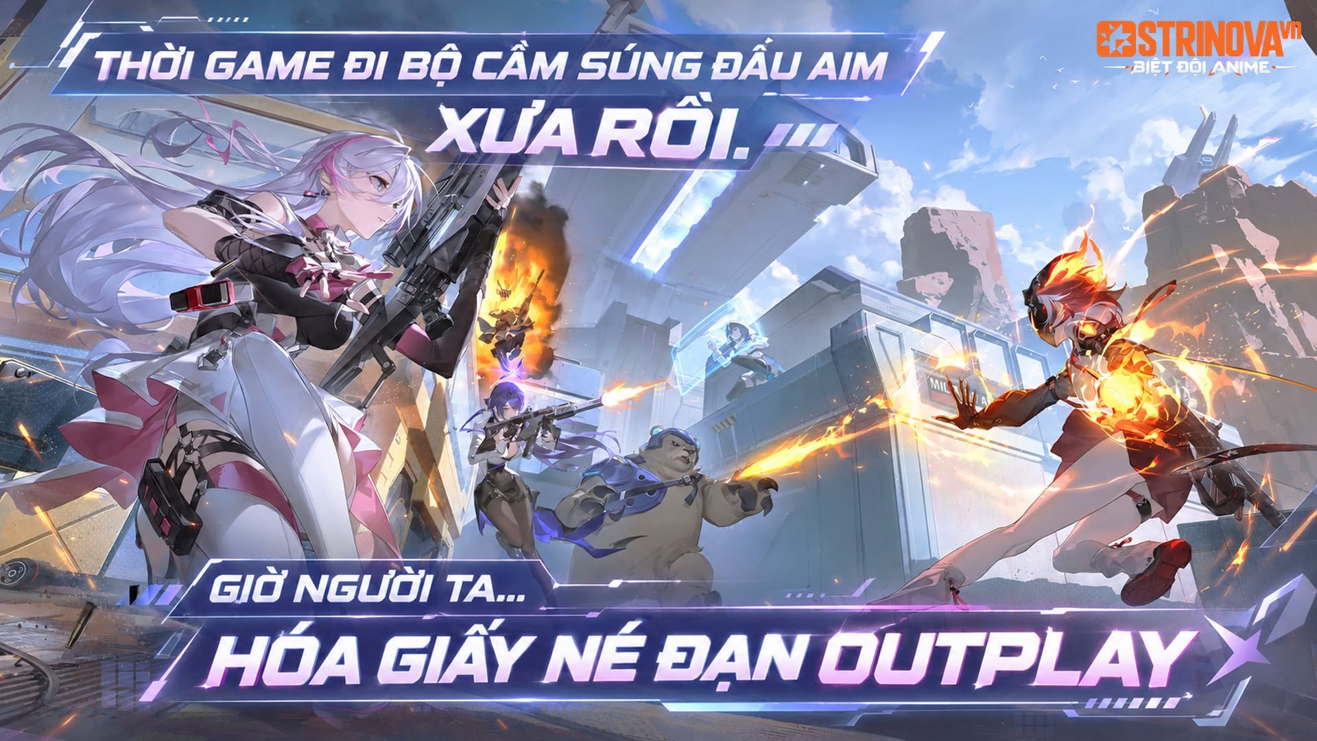 Strinova: Biệt đội Anime tạo dấu ấn với cơ chế “hóa giấy” độc lạ